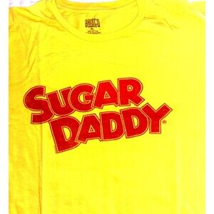 Sugar Daddy Candy Gold Men's T Shirt Milk Caramel Pop Tootsie Rolls XL